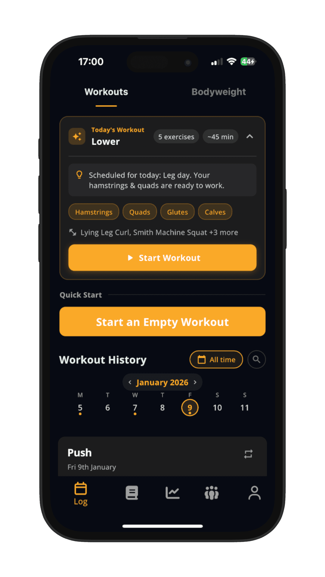 Health & Fitness App